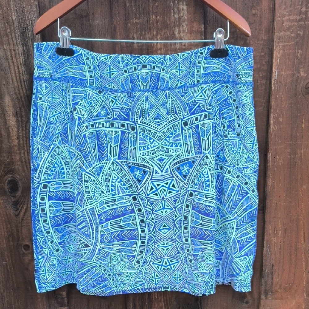 TITLE NINE Diamalete Athleisure Activewear Skirt Size XL